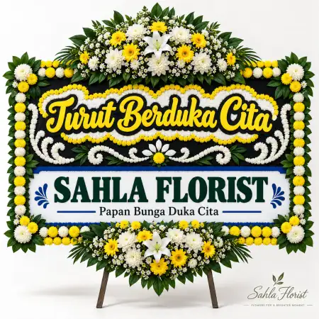 Papan Bunga Duka Ancol